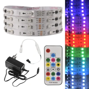 Magic LED 2m. 12W RGB IP20 zasilacz + kontroler + pilot Zestaw taśma