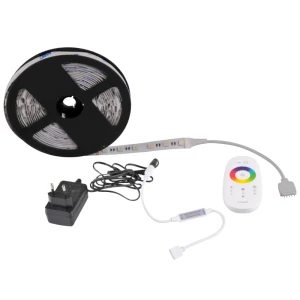 LED 3m. 24V 22W IP20 RGBW + zasilacz + sterownik + pilot RF Zestaw taśma
