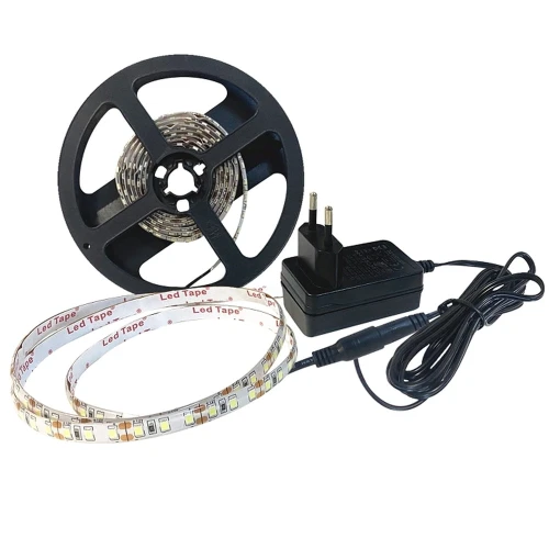 Zestaw taśma LED 2m. 12V 18W 4000K IP65 + zasilacz goldlux 315366 | 5901508315366 noxbox lampynox www.lampynox.pl