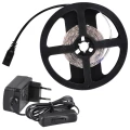 Zestaw taśma LED 3m. 24V 28W 6500K IP20 + zasilacz + włącznik goldlux 319173 | 5901508319173 noxbox lampynox www.lampynox.pl