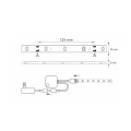 Pasek LED Tuya music Polux Wi-Fi 5m 4000K+RGB IP65 313928  5901508313928 lampynox noxbox www.lampynox.pl