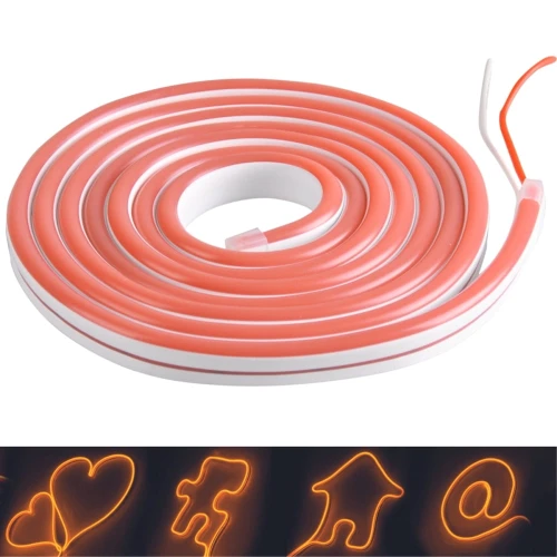 Pasek Led NEON 2m Pomarańczowy IP65 Polux 315014  5901508315014 lampynox noxbox www.lampynox.pl