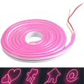 Pasek Led NEON 2m Różowy IP65 Polux 315007  5901508315007 lampynox noxbox www.lampynox.pl