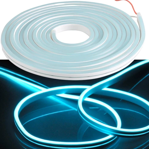 PasekPasek Led NEON 5m Niebieski IP65 Polux 315045  5901508315045 lampynox noxbox www.lampynox.pl