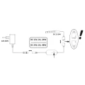 WI-Fi TUYA sterownik mini do taśm RGBW 5 PIN, 10mm goldlux 320285 | 5901508320285 noxbox lampynox www.lampynox.pl