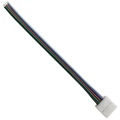 Złącze zasilające jednostronne do taśm LED RGBW 10mm 5pin 12-24V DC 3A goldlux 320254 | 5901508320254 noxbox lampynox www.lampynox.pl
