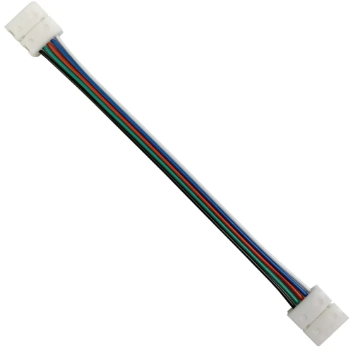 Złącze kątowe dwustronne do taśm LED RGBW 12mm 5 pin 12-24V DC 3A goldlux 319807 | 5901508319807 noxbox lampynox www.lampynox.pl