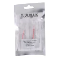 Złącze kątowe dwustronne do taśm LED COB 8mm 2 pin 12-24V DC 3A goldlux 316417 | 5901508316417 noxbox lampynox www.lampynox.pl
