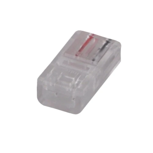 Złącze stałe do taśm LED COB 8mm 2 pin 12-24V DC 3A goldlux 316547 | 5901508316547 noxbox lampynox www.lampynox.pl