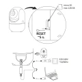 Kamera wewnętrzna + zasilacz COSMO W2 obrotowa Smart WiFi Tuya goldlux 315632 | 5901508315632 noxbox lampynox www.lampynox.pl
