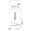 Kamera zewnętrzna +  zasilacz COSMO Z2 PIR IP65 Smart WiFi Tuya goldlux 315649 | 5901508315649 noxbox lampynox www.lampynox.pl