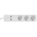 Listwa zasilająca z wyłącznikiem 3xgniazdo elektryczne + 2xUSB  Smart WiFi Tuya goldlux 315946 | 5901508315946 noxbox lampynox www.lampynox.pl
