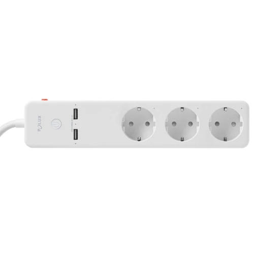 Listwa zasilająca z wyłącznikiem 3xgniazdo elektryczne + 2xUSB  Smart WiFi Tuya goldlux 315946 | 5901508315946 noxbox lampynox www.lampynox.pl