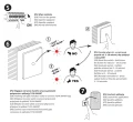Włącznik pojedynczy z kondensatorem biały Smart WiFi Tuya goldlux 314338 | 5901508314338 noxbox lampynox www.lampynox.pl