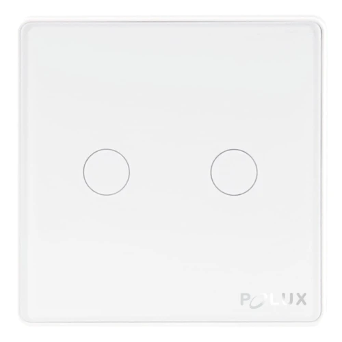 Włącznik podwójny z kondensatorem biały Smart WiFi Tuya goldlux 314345 | 5901508314345 noxbox lampynox www.lampynox.pl