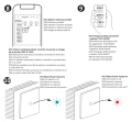 Włącznik podwójny z kondensatorem czarny Smart WiFi Tuya goldlux 319067 | 5901508319067 noxbox lampynox www.lampynox.pl