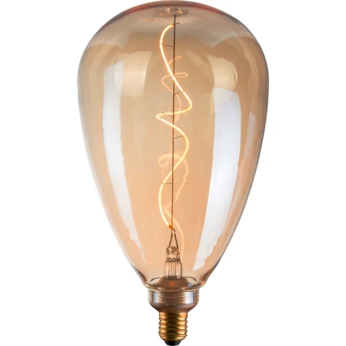 Żarówka dekoracyjna DecoVintage Amber LED E27 FILAMENT S173 4W 1800K goldlux 317803 | 5901508317803 noxbox lampynox www.lampynox.pl