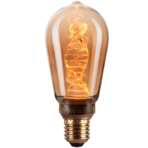 Żarówka dekoracyjna DecoVintage Amber Pillar LED E27 ST64 3,5W 1800K goldlux 317698 | 5901508317698 noxbox lampynox www.lampynox.pl