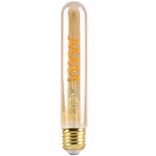 Żarówka dekoracyjna LED filament Amber T30 3,6W 1900K E27 Polux 313065  5901508313065 lampynox noxbox www.lampynox.pl