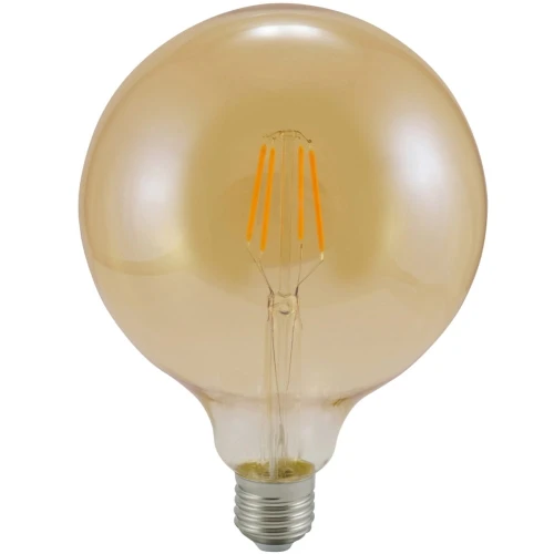 Dekoracyjna żarówka LED filament Vintage Amber G125E27AM-4EWW 2200K 320lm  5901508304544