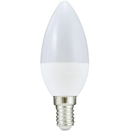 Żarówka LED C37 E14 5,5W SMDWW 480lm 3000K ceramic mleczna ( 5901508303189 )