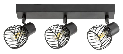 Spot Aberama czarny 3xE14 rabalux 73003 | 5996595730031 noxbox lampynox www.lampynox.pl
