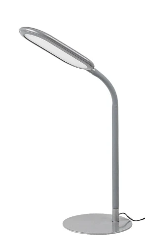 Lampka biurkowa ściemnialna Adelmo szary LED Dim. 10W 3000-6000K rabalux 74008 | 5996595740085 noxbox lampynox www.lampynox.pl