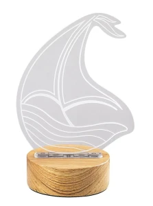 Akali żaglówka LED 2W 3000K Lampka stołowa dekoracyjna