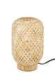 Lampka stołowa Alinafe rattan brąz jasny E14 rabalux 74016 | 5996595740160 noxbox lampynox www.lampynox.pl