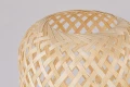 Lampka stołowa Alinafe rattan brąz jasny E14 rabalux 74016 | 5996595740160 noxbox lampynox www.lampynox.pl