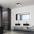 Sufitowa lampa łazienkowa Attichus czarny mat LED 21W 4000K IP44 rabalux 75004 | 5996595750046 noxbox lampynox www.lampynox.pl