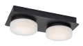 Sufitowa lampa łazienkowa Attichus czarny mat LED 11W 4000K IP44 rabalux 75002 | 5996595750022 noxbox lampynox www.lampynox.pl