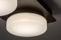 Sufitowa lampa łazienkowa Attichus czarny mat LED 11W 4000K IP44 rabalux 75002 | 5996595750022 noxbox lampynox www.lampynox.pl