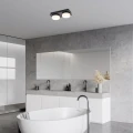 Sufitowa lampa łazienkowa Attichus czarny mat LED 11W 4000K IP44 rabalux 75002 | 5996595750022 noxbox lampynox www.lampynox.pl