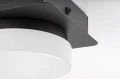 Sufitowa lampa łazienkowa Attichus czarny mat LED 5W 4000K IP44 rabalux 75001 | 5996595750015 noxbox lampynox www.lampynox.pl