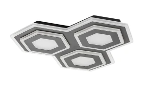Bitsi czarny LED Dim. 72W 3000+6000K Pilot Lampa sufitowa