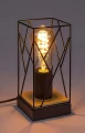 Lampka stołowa Boire czarny | brąz E27 rabalux 74006 | 5996595740061 noxbox lampynox www.lampynox.pl
