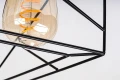 Lampa sufitowa Boire czarny | brąz 4xE27 rabalux 71024 | 5996595710248 noxbox lampynox www.lampynox.pl