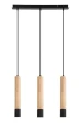 Lampa wisząca Braulia brąz | czarny 3xGU10 rabalux 72133 | 5996595721336 noxbox lampynox www.lampynox.pl