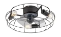 Lampa sufitowa Cadmus czarny wentylator Ø 48cm 3xE27 rabalux 71043 | 5996595710439 noxbox lampynox www.lampynox.pl