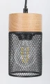 Lampa wisząca Callum czarny | brąz 3xE27 rabalux 72043 | 5996595720438 noxbox lampynox www.lampynox.pl