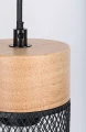 Lampa wisząca Callum czarny | brąz 3xE27 rabalux 72043 | 5996595720438 noxbox lampynox www.lampynox.pl