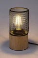 Lampka stołowa Callum czarny | brąz E27 rabalux 74040 | 5996595740405 noxbox lampynox www.lampynox.pl