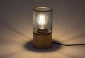Lampka stołowa Callum czarny | brąz E27 rabalux 74040 | 5996595740405 noxbox lampynox www.lampynox.pl
