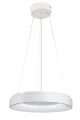 Lampa wisząca ściemnialna sterowana pilotem Ceilo biały Ø 48cm LED dim. 38W 3000-4000-6500K rabalux 72002 | 5996595720025 noxbox lampynox www.lampynox.pl