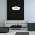 Lampa wisząca ściemnialna sterowana pilotem Ceilo biały Ø 48cm LED dim. 38W 3000-4000-6500K rabalux 72002 | 5996595720025 noxbox lampynox www.lampynox.pl