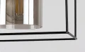 Lampa wisząca Chadwick czarny | przydymiony 3xE27 rabalux 72033 | 5996595720339 noxbox lampynox www.lampynox.pl
