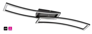Cirilla czarny LED 40W 3000K Lampa sufitowa