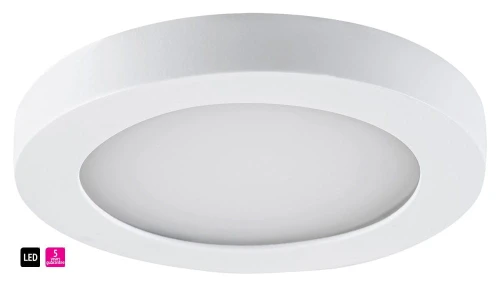Łazienkowa lampa sufitowa Coco biały Ø 8,5cm LED 3W 4000K IP44 rabalux 5276 | 5998250352763 noxbox lampynox www.lampynox.pl