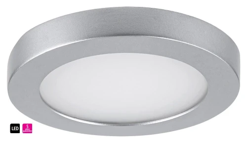 Łazienkowa lampa sufitowa Coco srebrny Ø 8,5cm LED 3W 4000K IP44 rabalux 5275 | 5998250352756 noxbox lampynox www.lampynox.pl